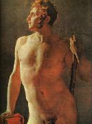 Jean-Auguste Dominique Ingres Male Torso oil painting